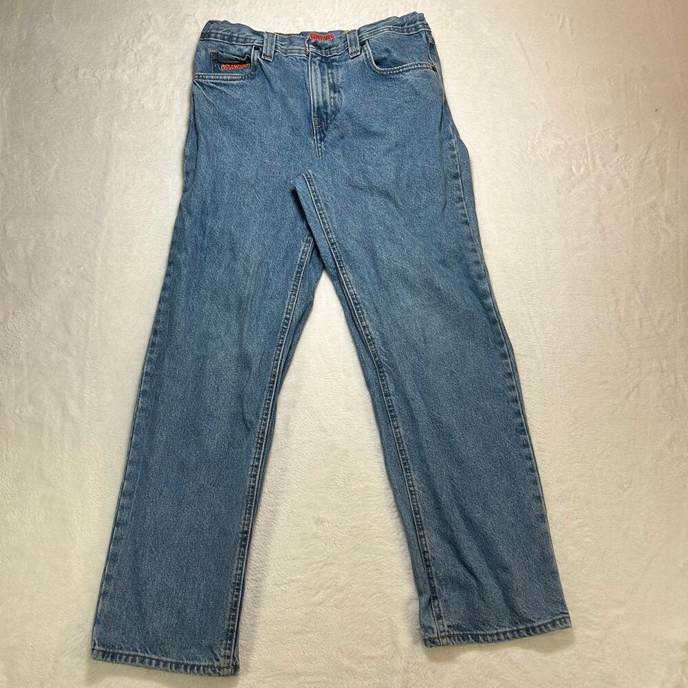 Empyre Women's Light Wash High Rise Straight Leg Jeans Size 27
